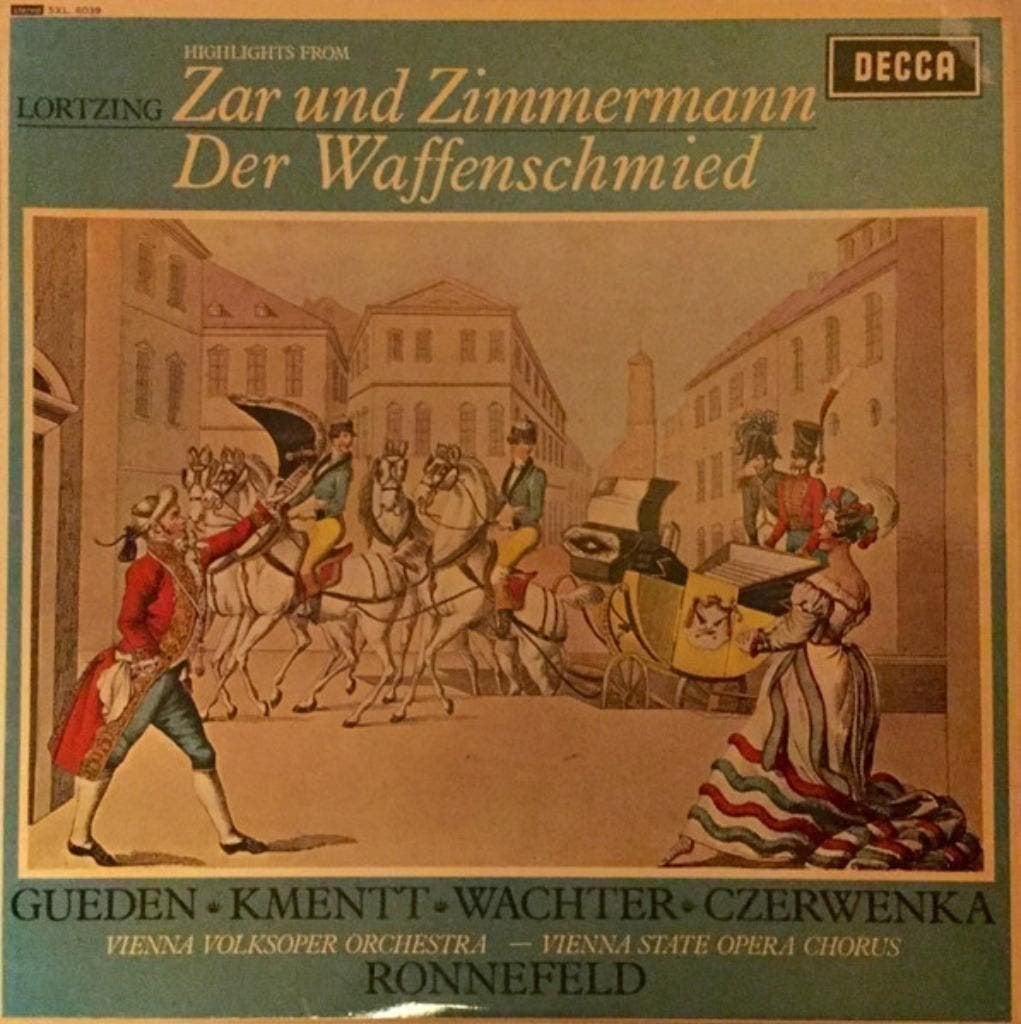 Lortzing - Highlights From Zar Und Zimmermann SXL 6039, Kamermuziek, Ophalen of Verzenden, Zo goed als nieuw, 12 inch