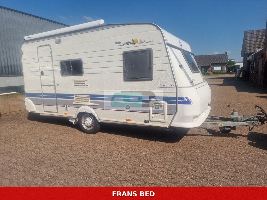 Hobby de luxe 440 1998 nieuwe mover, luifel, gebruikte voort, Hobby, Bedrijf, 1000 - 1250 kg, Tot en met 3