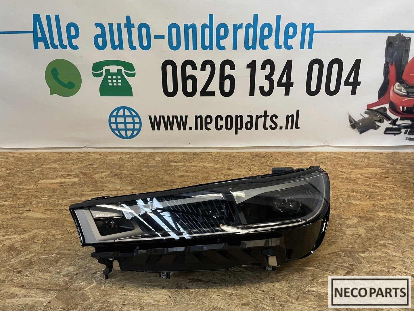 BMW IX M60 LASER LED KOPLAMP LINKS ORIGINEEL 5A3CEA5, Gebruikt, -, -, Ophalen of Verzenden