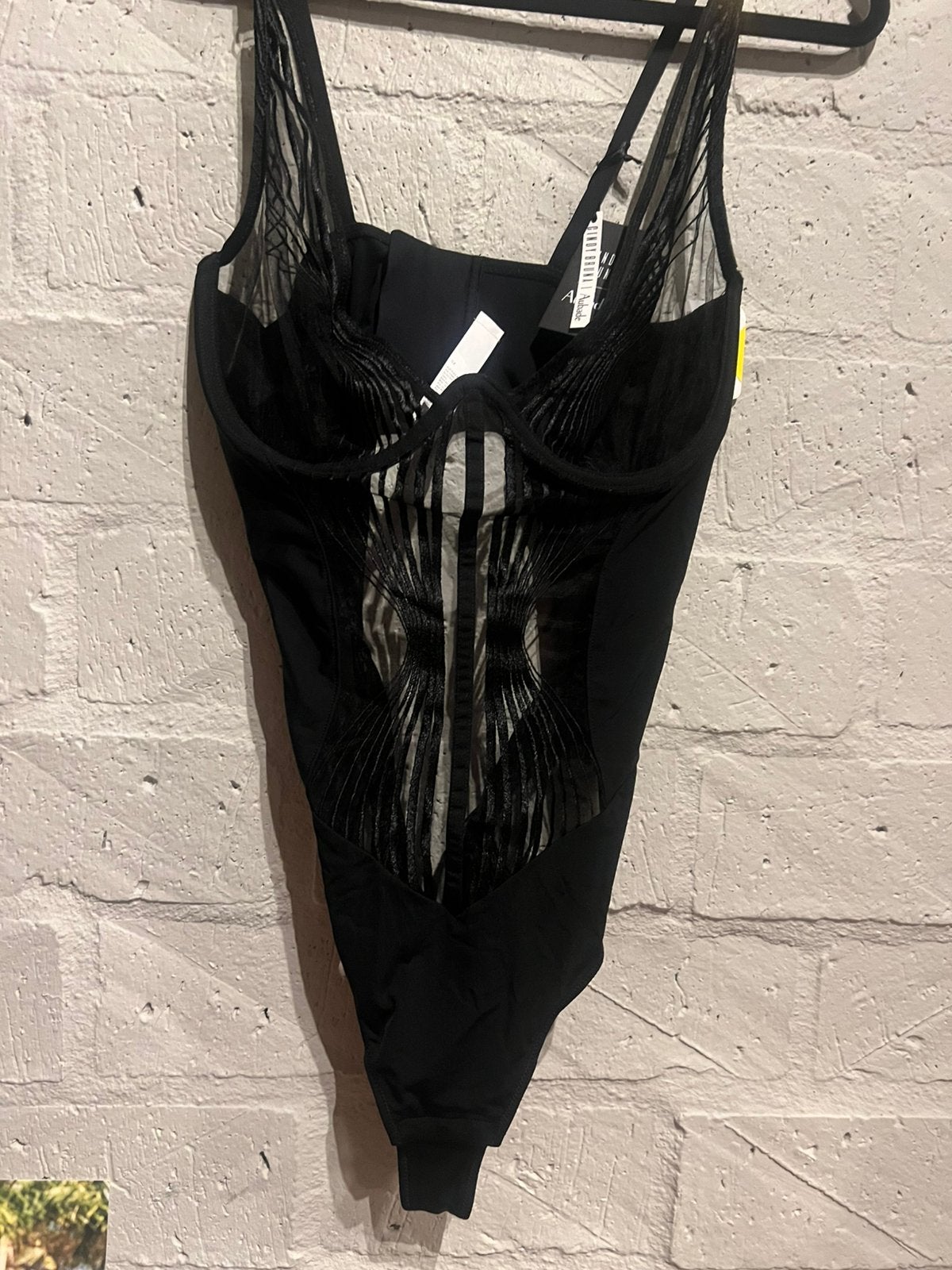 Aubade body maat 80B NIEUW!! Nieuwprijs €190,- nu 95,-, Ophalen of Verzenden, Zwart, Body of Korset