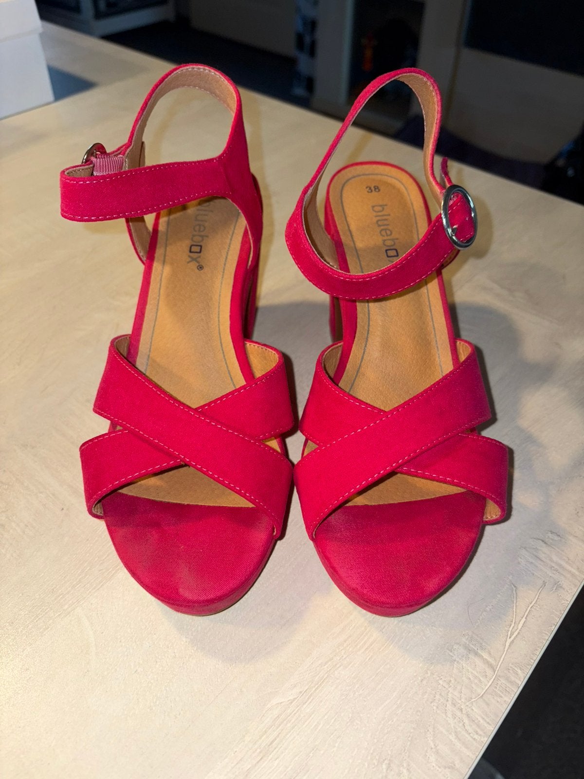 Zomer hakken, Kleding | Dames, Zo goed als nieuw, Roze, Sandalen of Muiltjes, Ophalen of Verzenden
