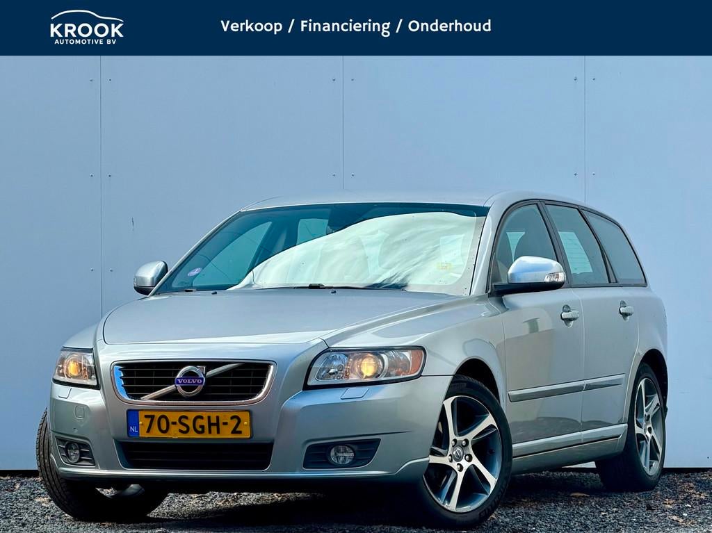 Volvo V50 2.0 Limited Edition | 2011 | Leder | 62.000 km |, Auto's, Volvo, Gebruikt, Met garantie (alle), 1279 kg, Zilver of Grijs