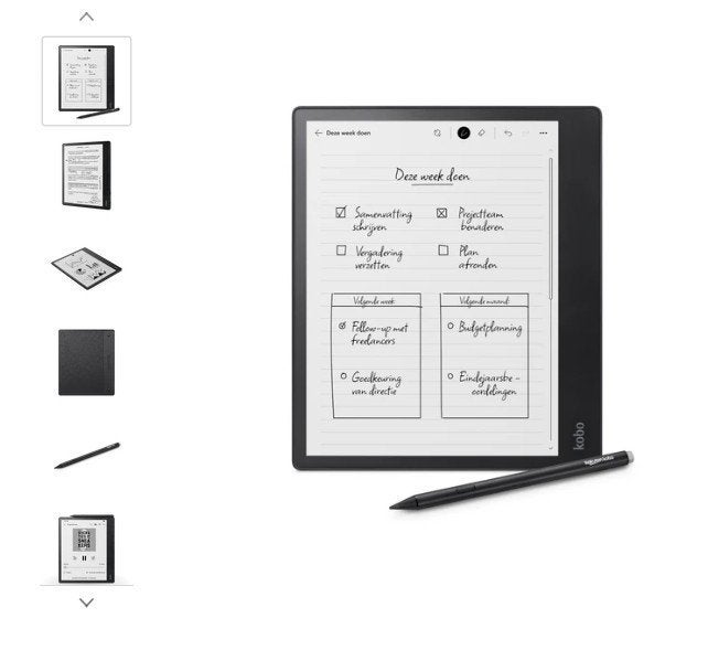 Kobo Elipsa, Computers en Software, E-readers, Gebruikt, Ophalen of Verzenden, 10 inch of meer, Rakuten Kobo