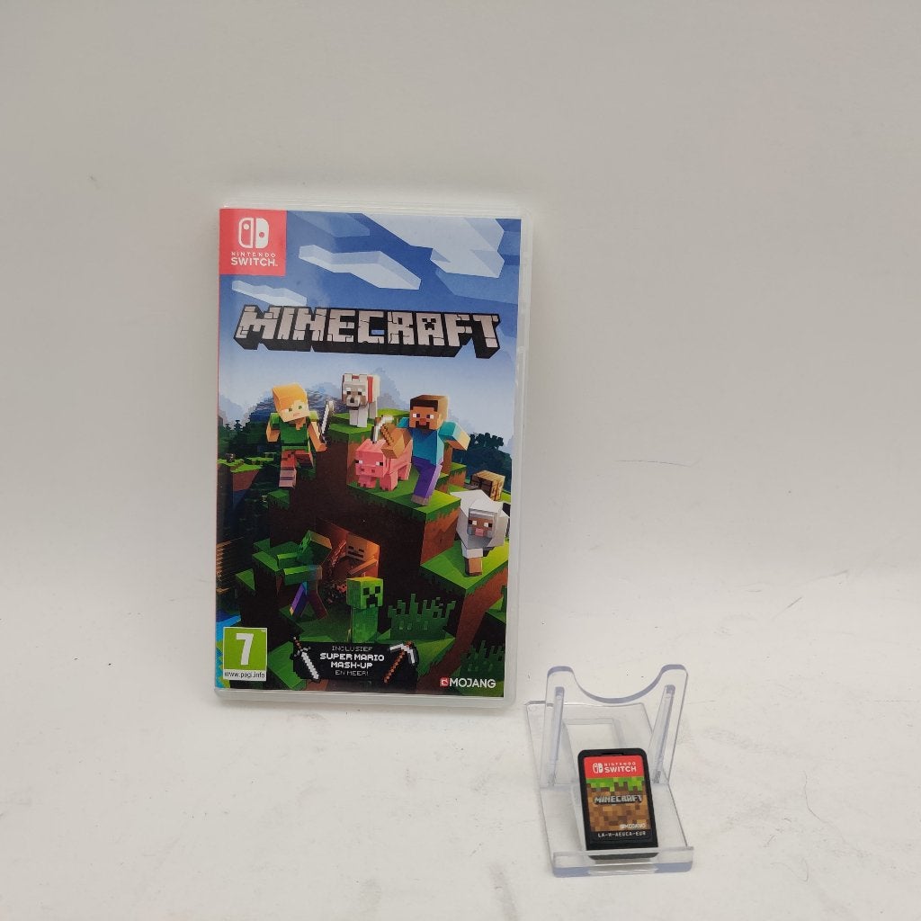 Minecraft - Switch nu voor €24.99, Spelcomputers en Games, Games | Nintendo Switch, Zo goed als nieuw, Avontuur en Actie, 3 spelers of meer