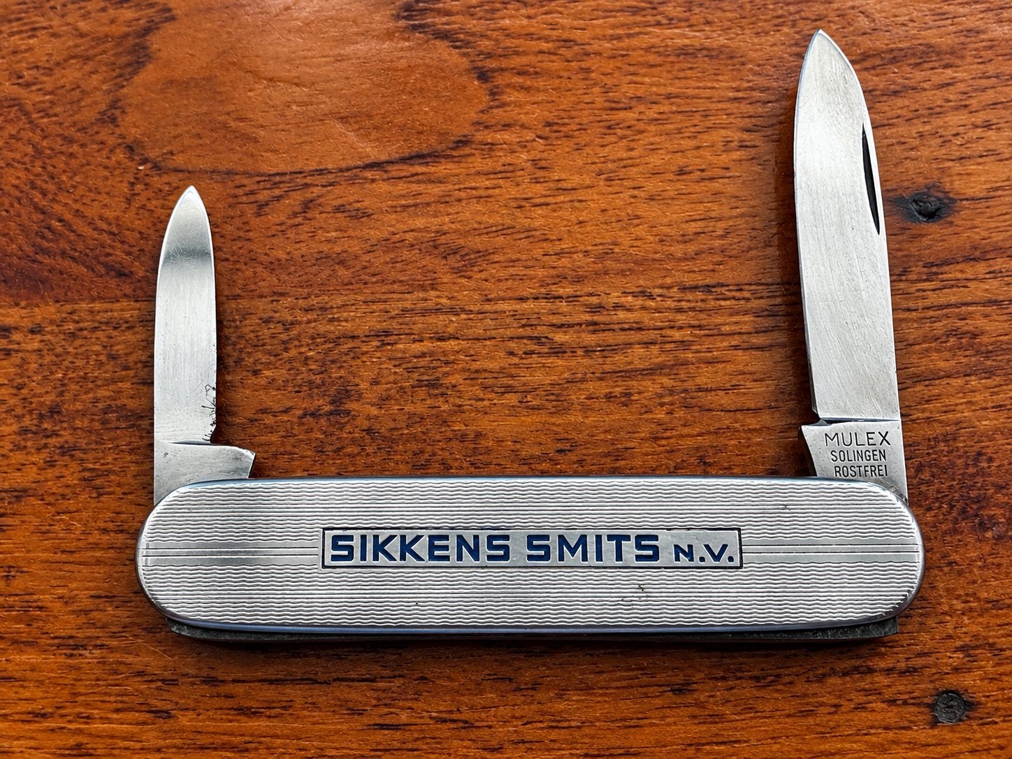 Vintage Sikkens Smits N.V. zakmes – MÜLEX Solingen, Ophalen, Gebruikt