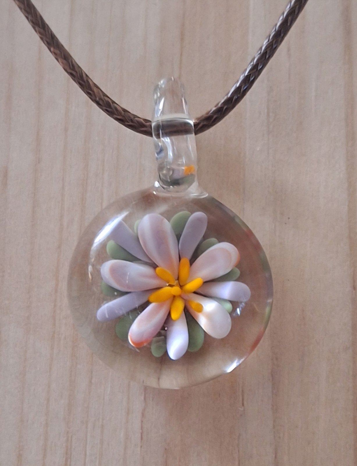 handgemaakte lampwork glas hanger, Overige kleuren, Verzenden, Nieuw, Overige materialen