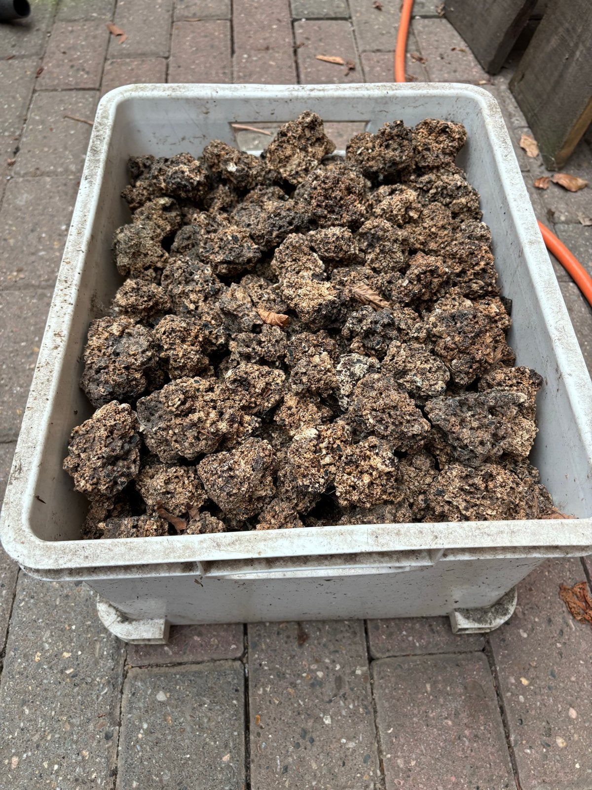 Lava filterstenen voor vijver of waterzuivering, Ophalen, Gebruikt, Vijverfilter