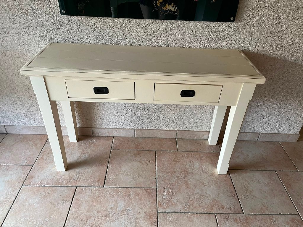 sidetable, Ophalen, 100 tot 150 cm, Zo goed als nieuw, Landelijke stijl