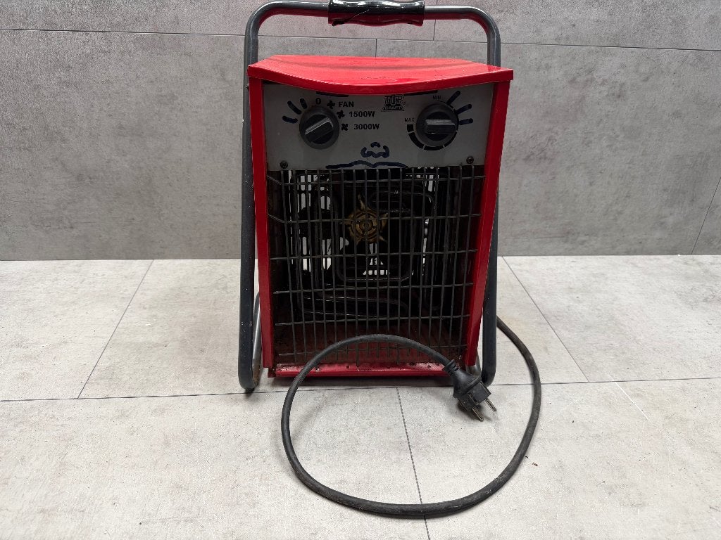 Werkplaatskachel 3000W - 11693, Gebruikt, Minder dan 30 cm, Cv-ketel of Combi-ketel, Minder dan 60 cm