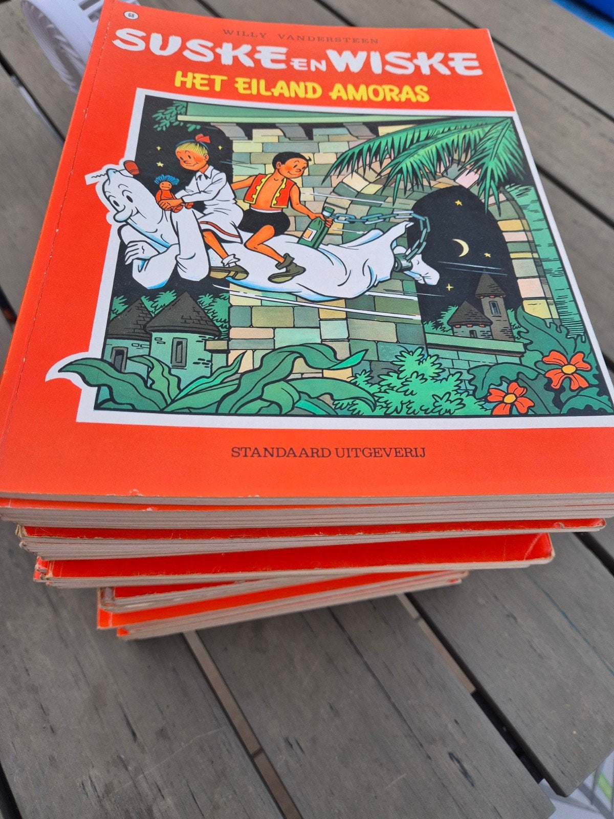 Diverse Suske en Wiske strips, Meerdere stripboeken, Ophalen of Verzenden, Gelezen