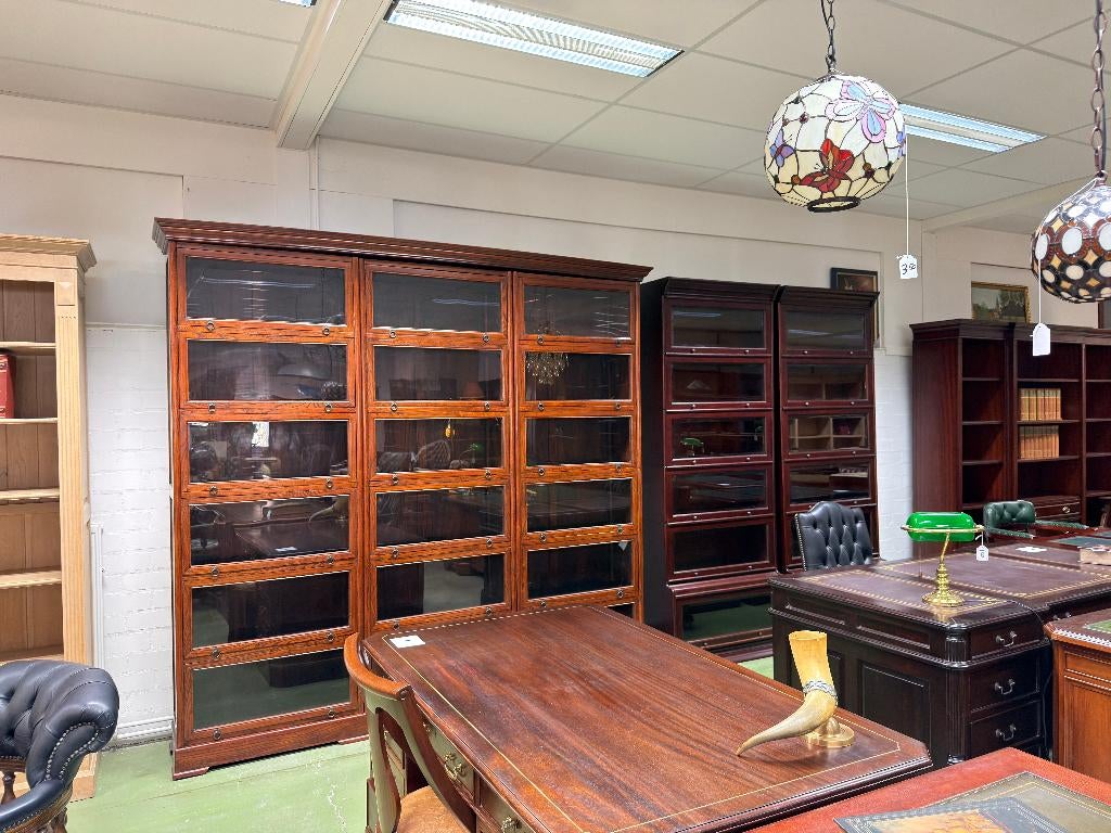 Ruime keuze Globe Wernicke boekenkasten biliotheekkasten, Ophalen, 200 cm of meer, Met klep(pen), 50 tot 100 cm