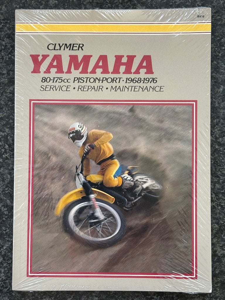 YAMAHA 80-175cc PISTON PORT 1968-1976 Clymer manual ** NIEUW, Ophalen of Verzenden, Yamaha