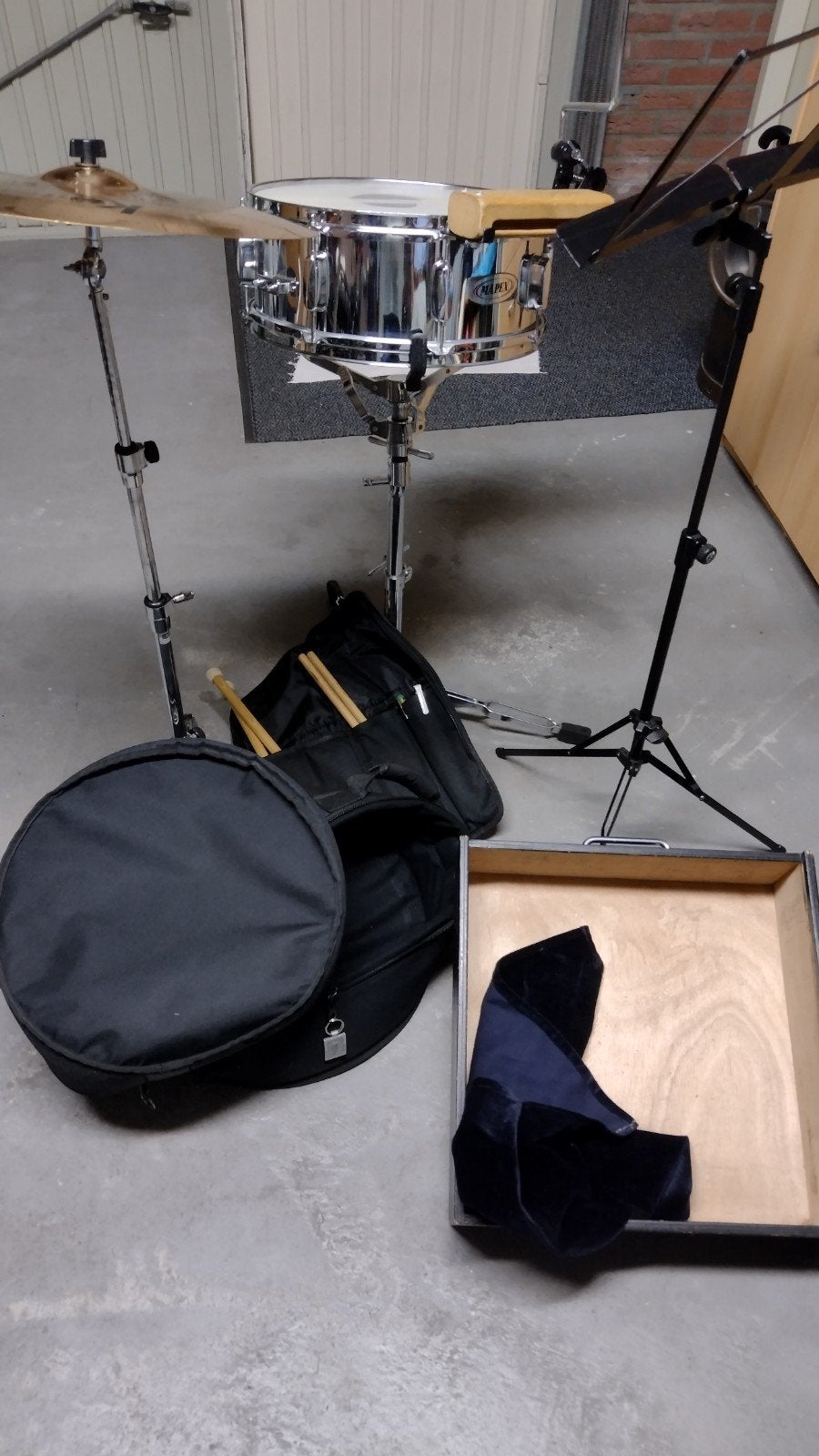 Foto 10 van Mapex Slagwerk Setje met Cymbals en Accessoires