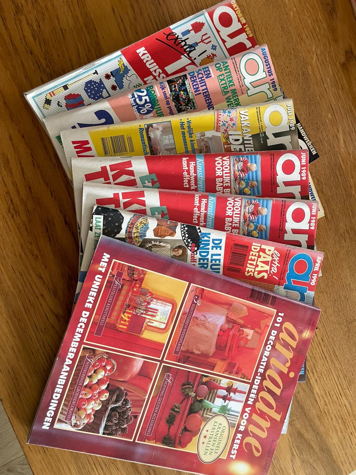 6x Ariadne 1989-1993, Boeken, Ophalen of Verzenden, Zo goed als nieuw