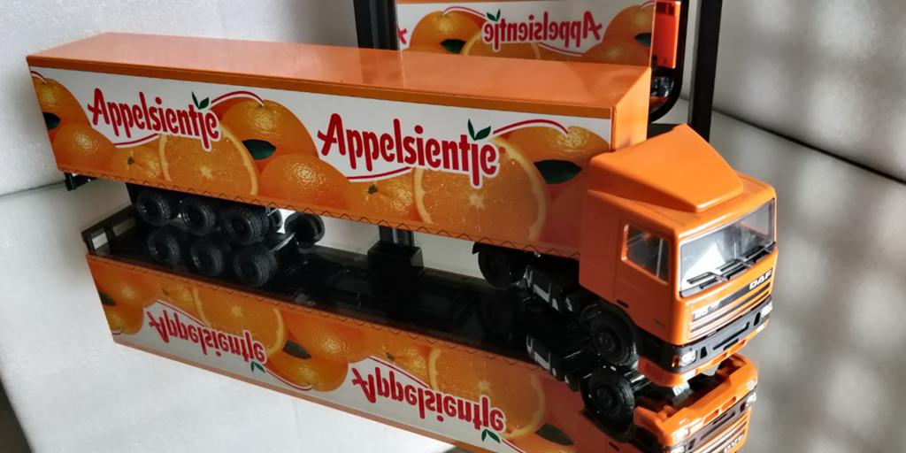 Daf appelsientje, Ophalen of Verzenden, Groter dan 1:32, Truck, Overige merken