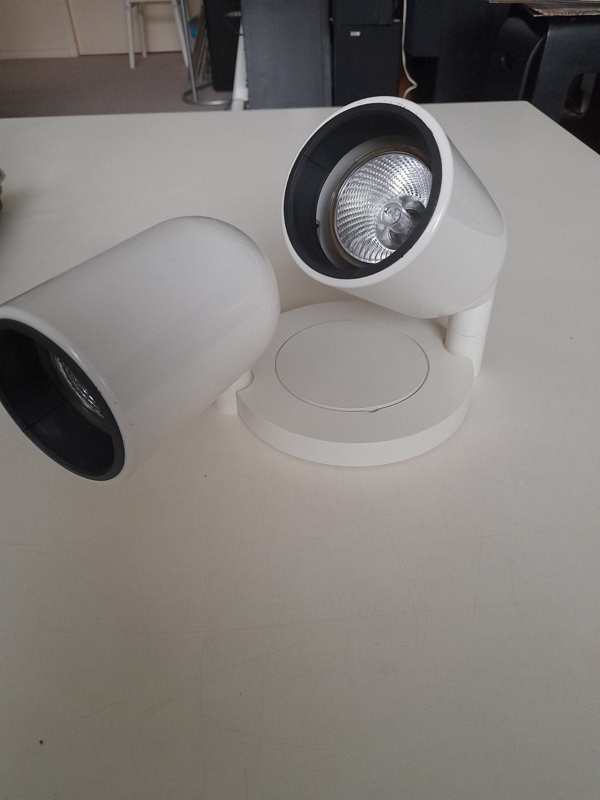 Plafondlamp duospot design Lumiance (3X) - nieuwst., Ophalen, Nieuw, Kunststof