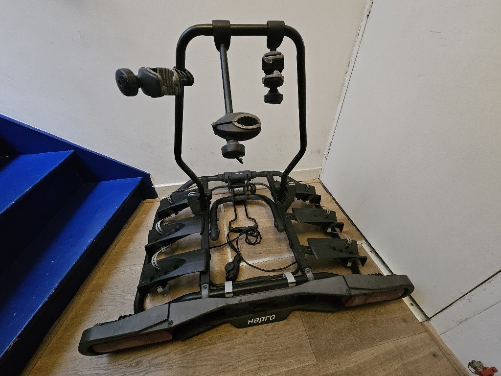 Hapro Atlas Premium fietsendrager voor 3 fietsen (max. 65kg), Auto diversen, Fietsendragers, Ophalen, 3 fietsen of meer, Gebruikt