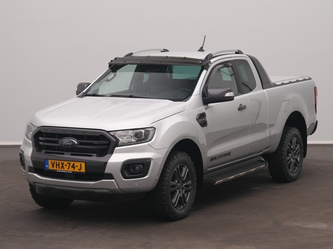 Ford Ranger 210pk Pick-up Automaat 4X4 Wildtrack Trekhaak AC, Auto's, Automaat, Gebruikt, 4 cilinders, Bedrijf