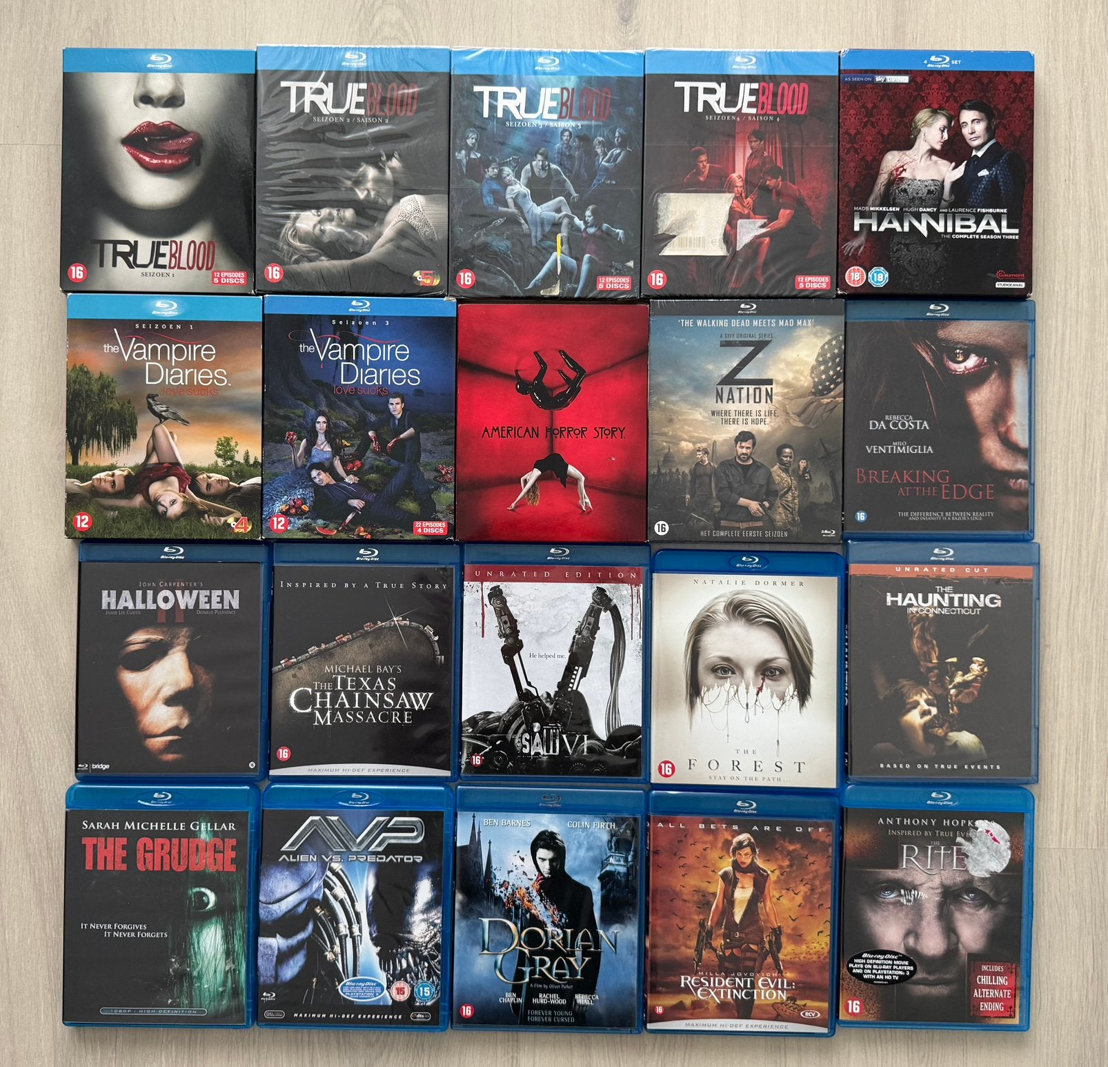 Blu Ray | Collectie van Horror Films & Series op Blu-Ray €50, Ophalen of Verzenden, Gebruikt, Horror
