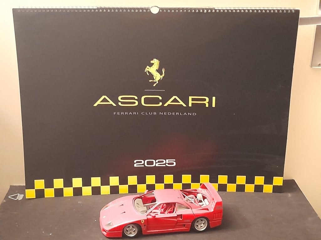 Ferrari Jaarkalender/Model Auto, Ophalen of Verzenden, Nieuw