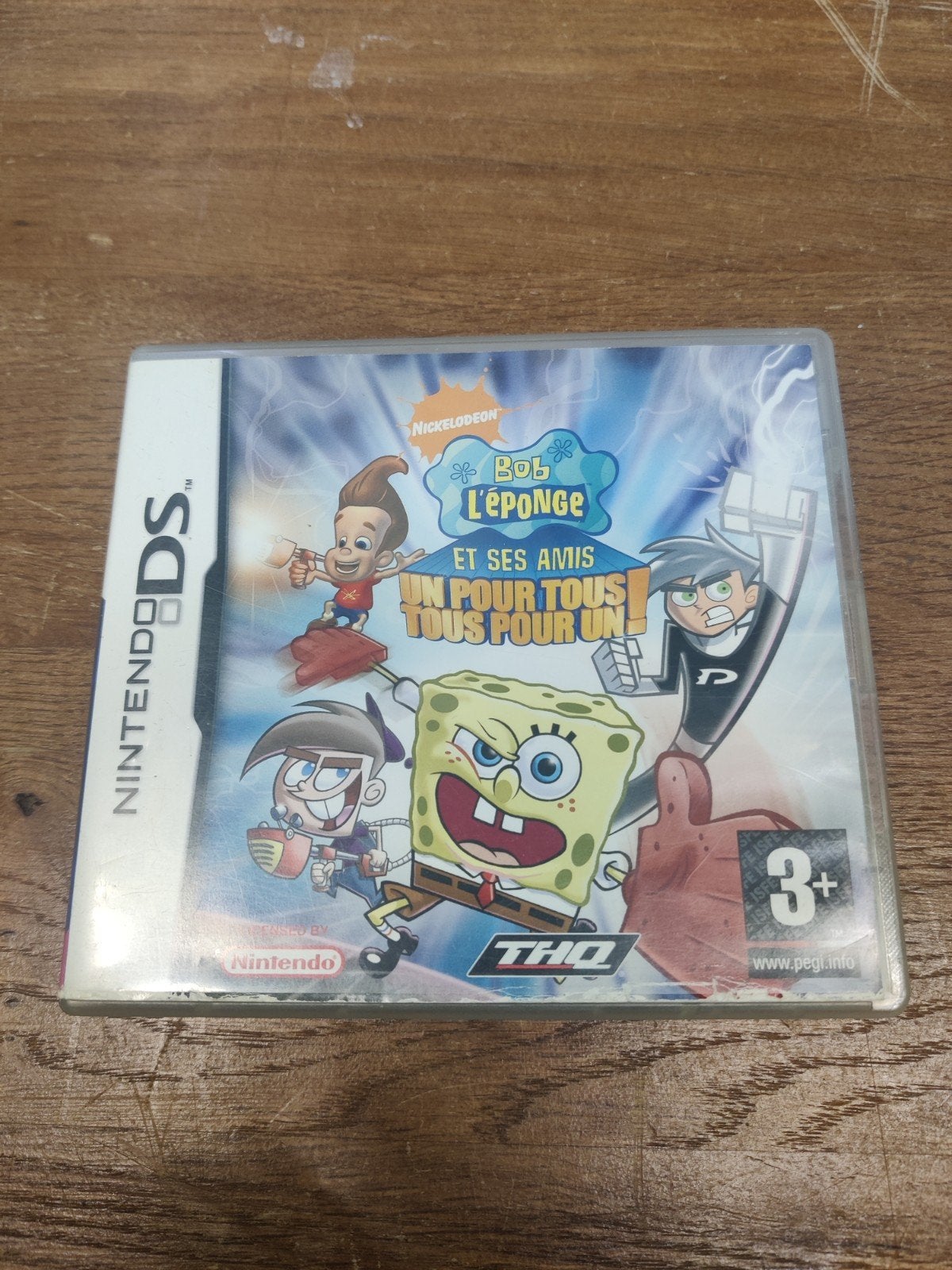 SpongeBob en Vrienden: Unite! Nintendo DS Game, Avontuur en Actie, 1 speler, Ophalen of Verzenden, Zo goed als nieuw
