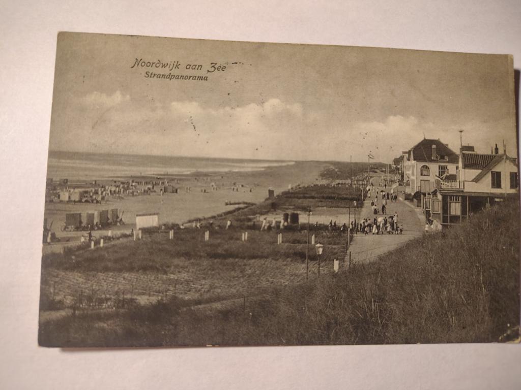 Noordwijk Strandpanorama, Ophalen of Verzenden, 1940 tot 1960, Zuid-Holland