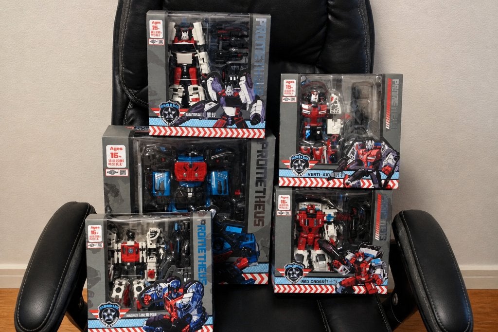Transformers 3rd party TFC Prometheus (Defensor) set, G1, Ophalen of Verzenden, Nieuw, Autobots