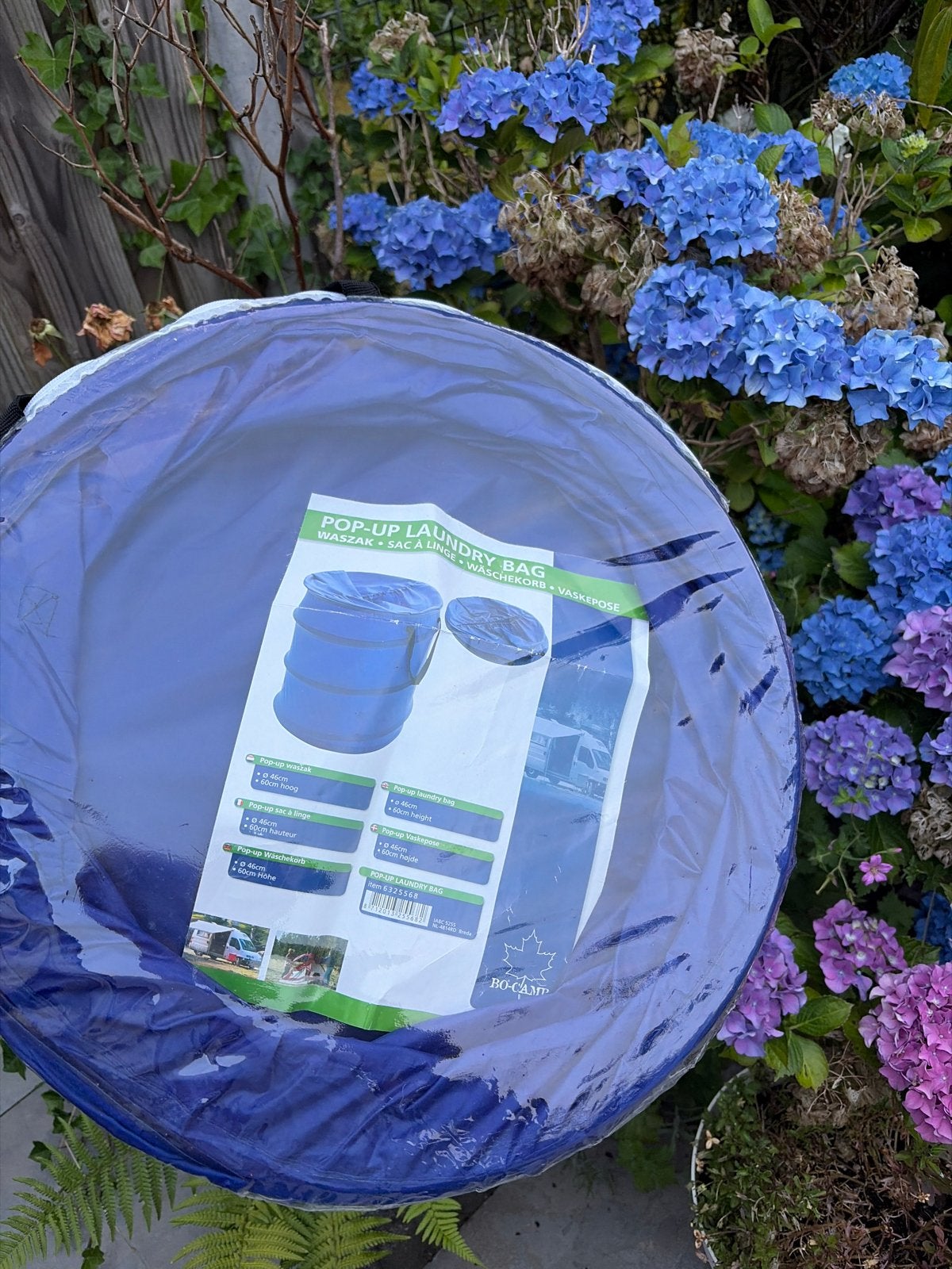 Nieuwe opvouwbare waszak - Pop-up Laundry Bag, Ophalen of Verzenden, Nieuw