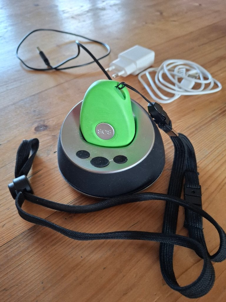 Wuzzi alarm, Ophalen, Draadloos, Detector, Sensor of Melder, Zo goed als nieuw