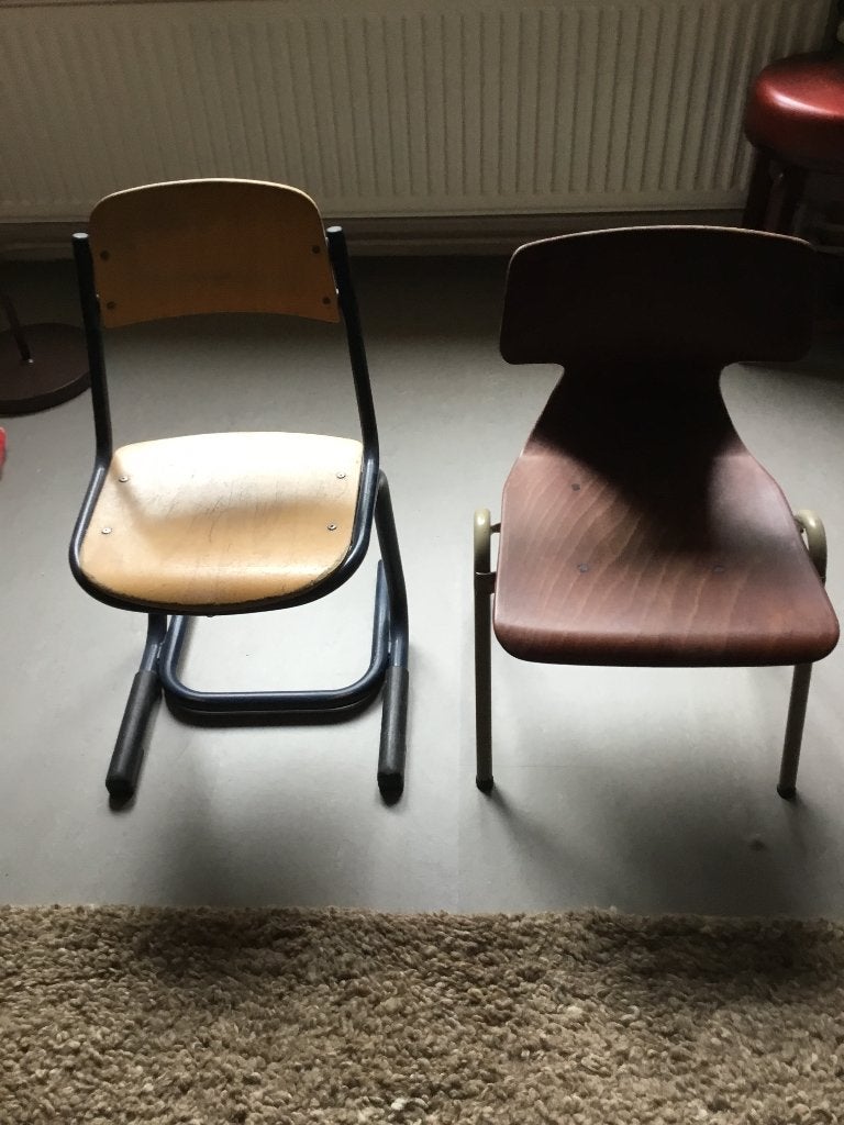 Diverse schoolstoeltjes, Ophalen, Gebruikt, Overige kleuren, Eén