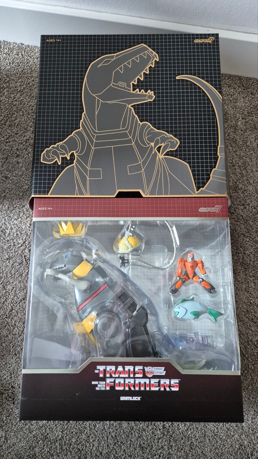 Transformers Super7 Ultimates Grimlock, Overige generaties, Verzenden, Nieuw, Autobots