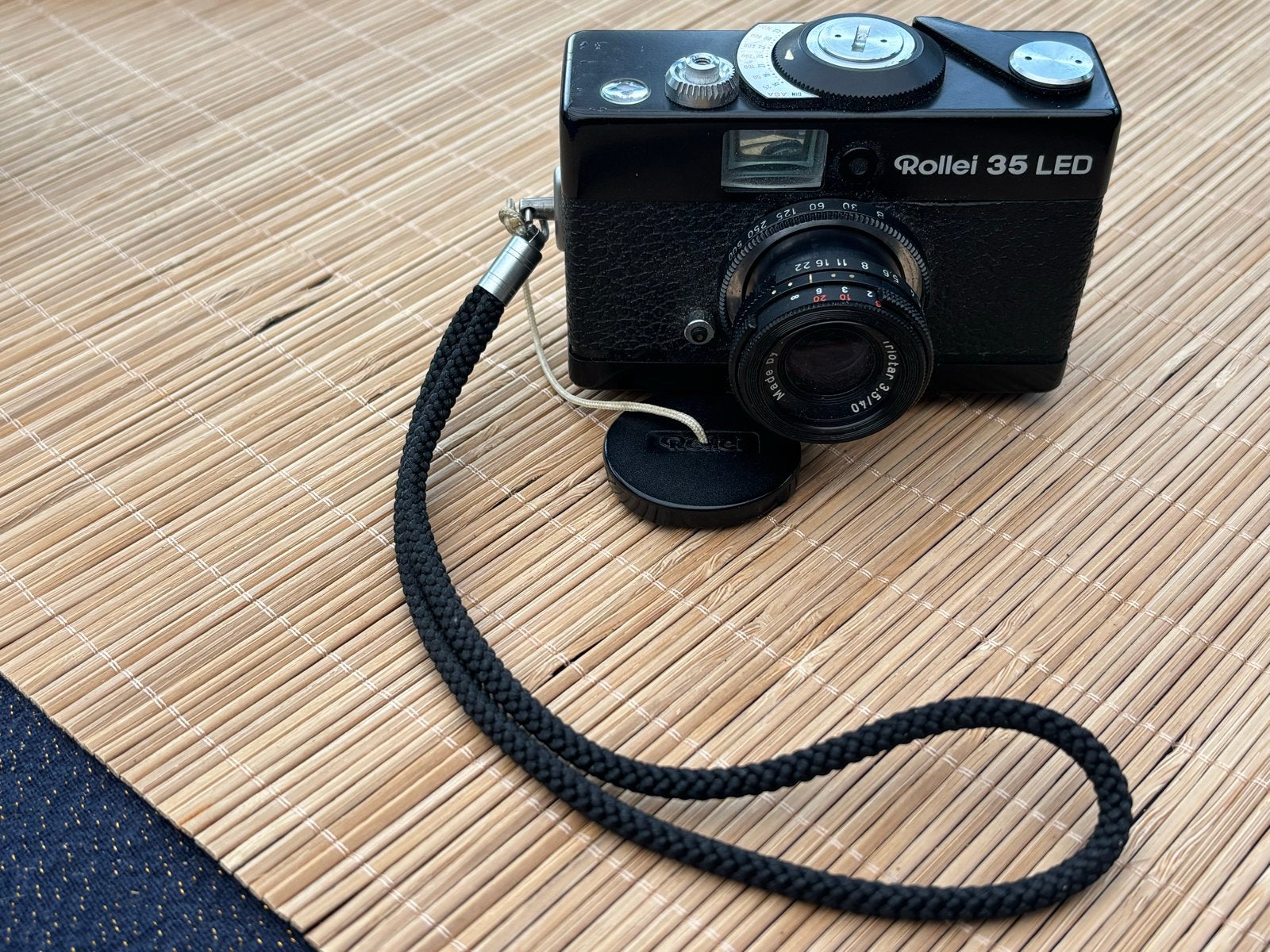 Rollei 35 LED Compact Camera - Zwart, Ophalen of Verzenden, Zo goed als nieuw, Compact, Overige Merken