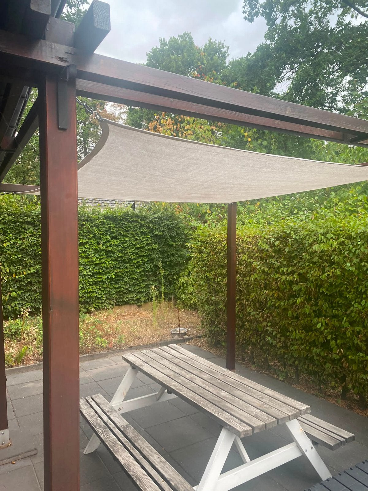 Pergola voor de tuin, Ophalen, Zo goed als nieuw, Zweefparasol