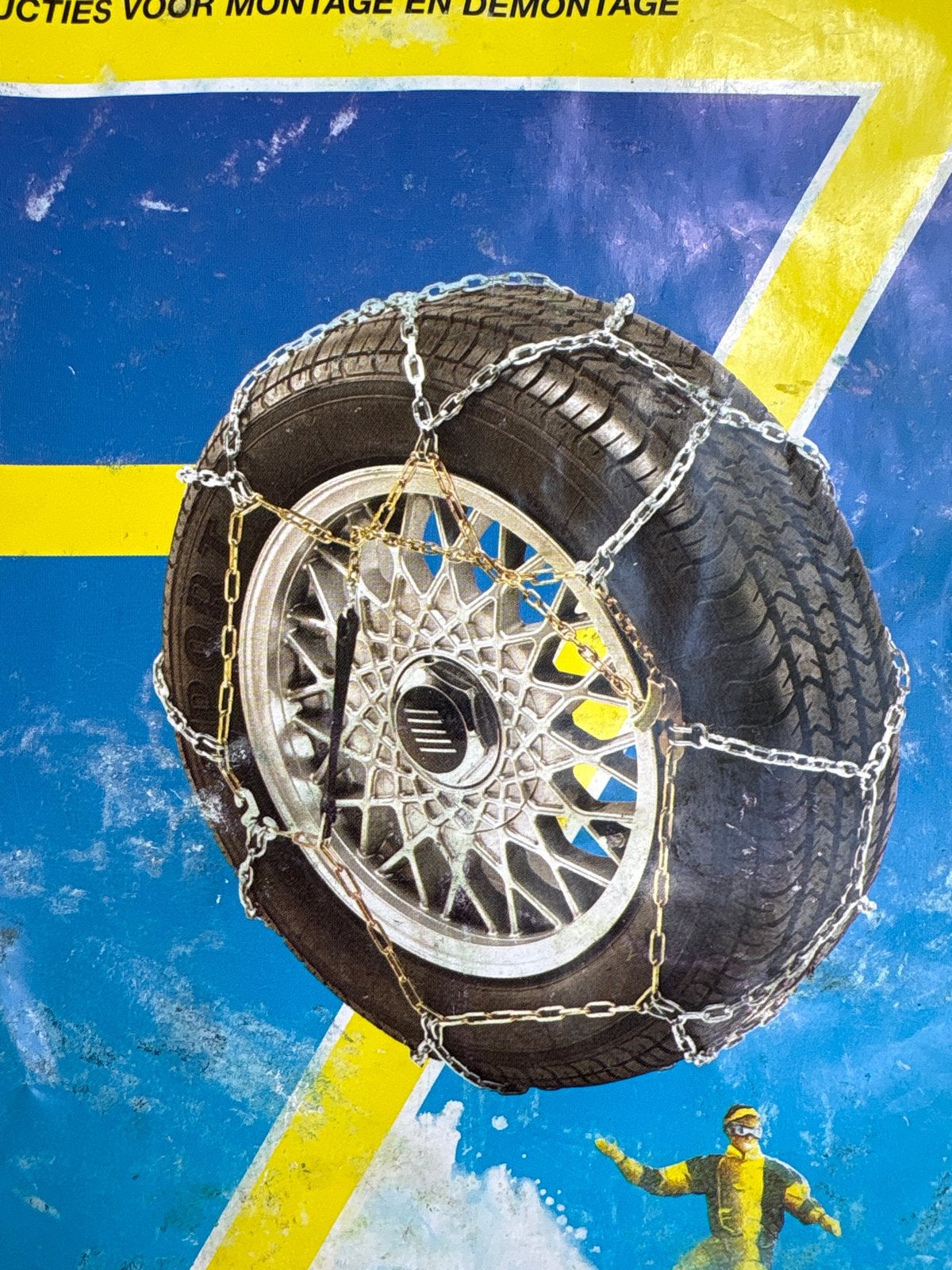 Sneeuwkettingen maatgroep 5 / E5 (175/65 R14), Ophalen, Gebruikt