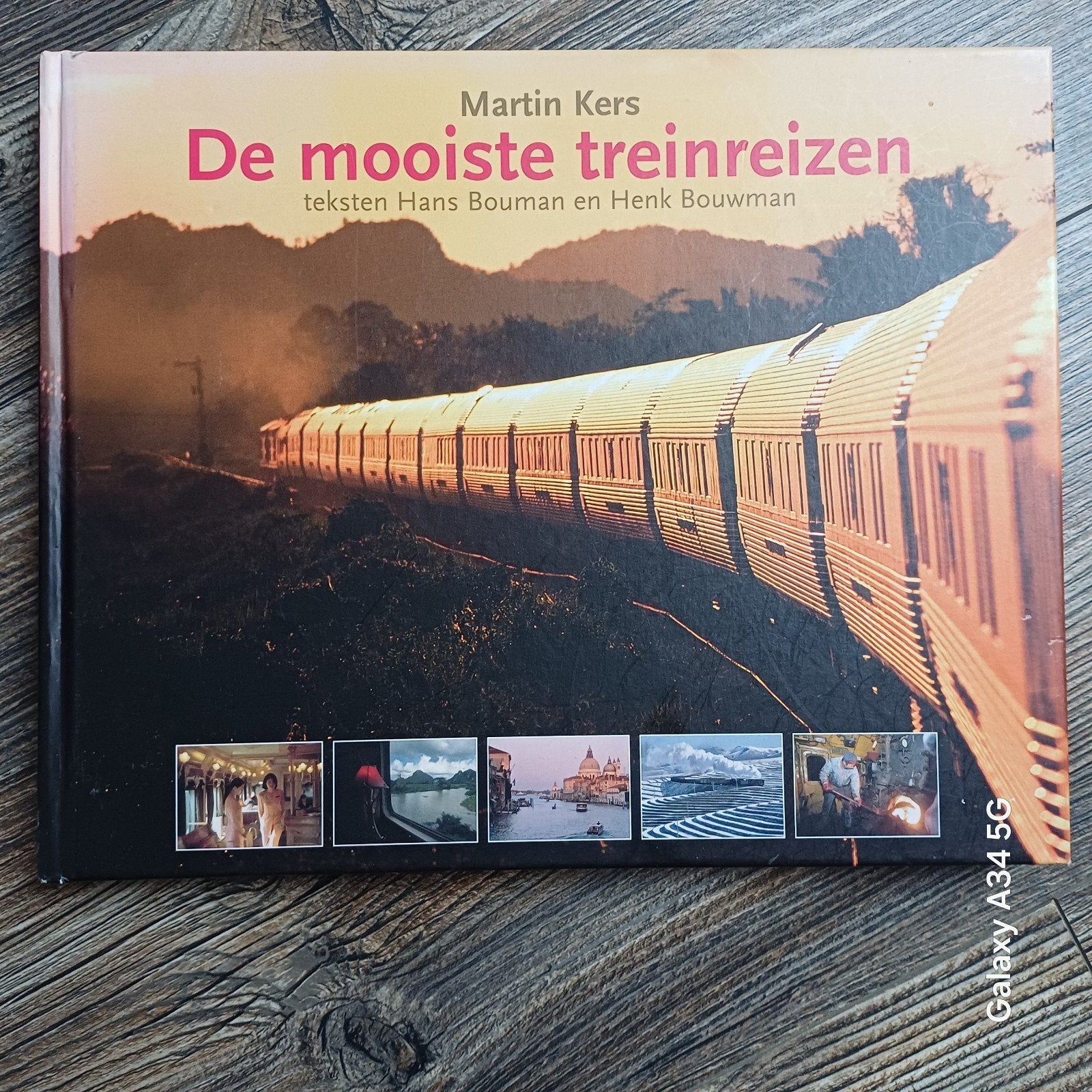 De mooiste treinreizen - Martin Kers, Hans Bouman, Overige merken, Europa, Ophalen of Verzenden, Zo goed als nieuw