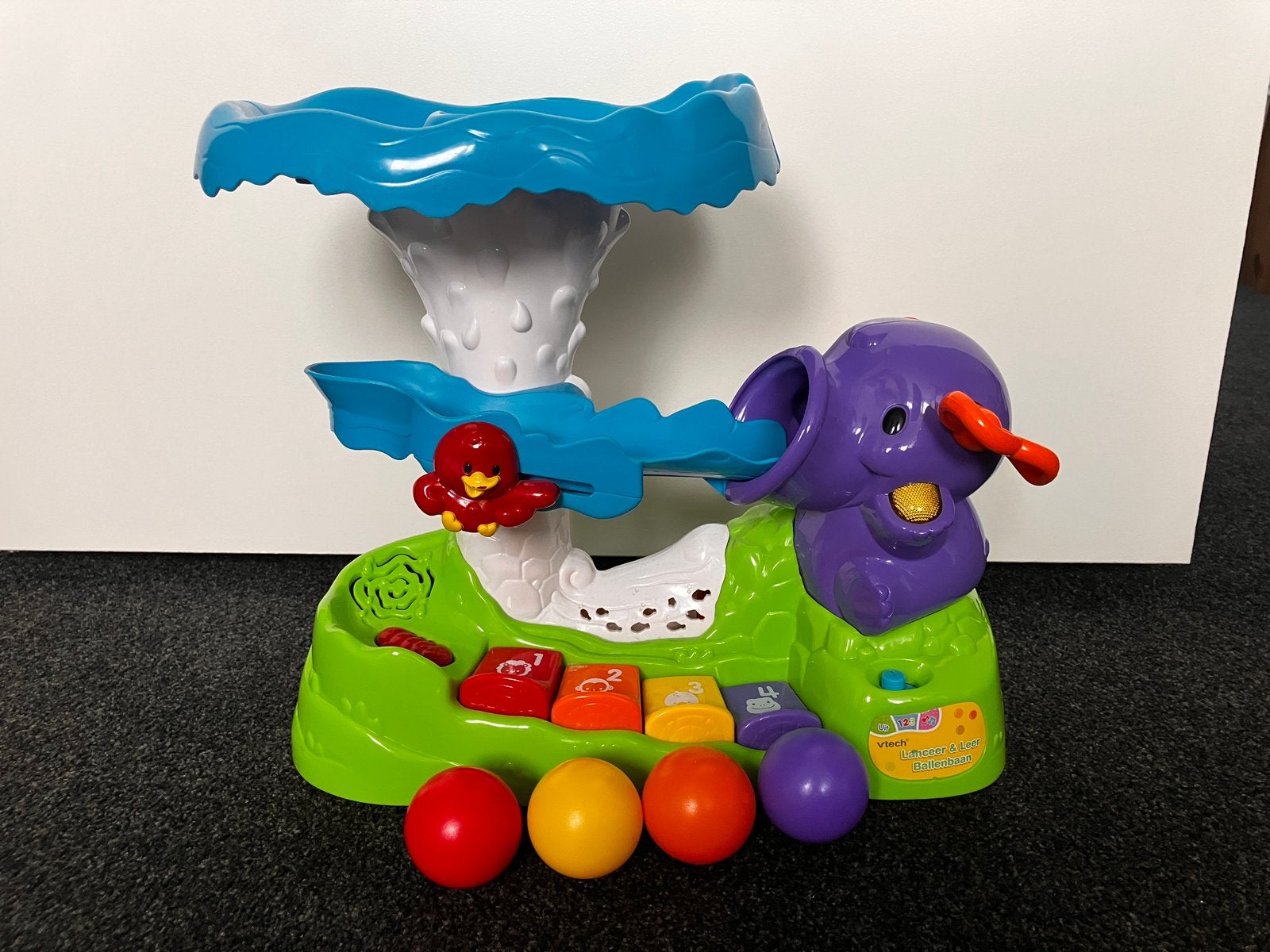 Vtech lanceer en leer ballenbaan, Ophalen, Gebruikt