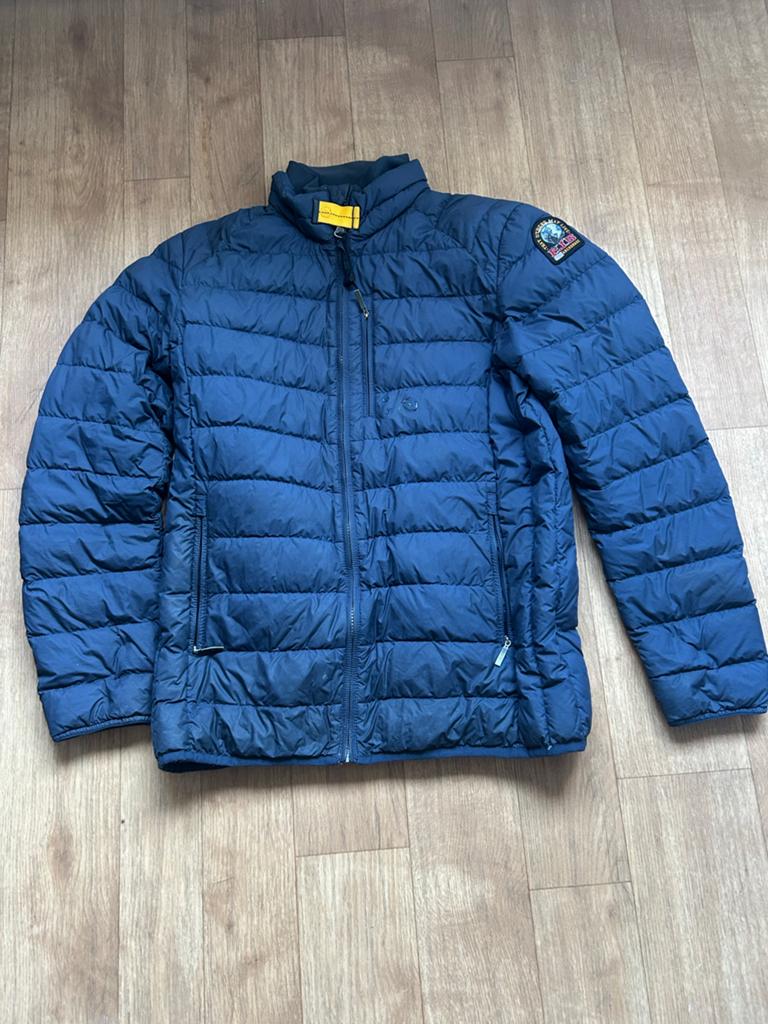 Parajumpers gewatteerde jas maat S, Ophalen of Verzenden, Gedragen, Maat 46 (S) of kleiner, Blauw