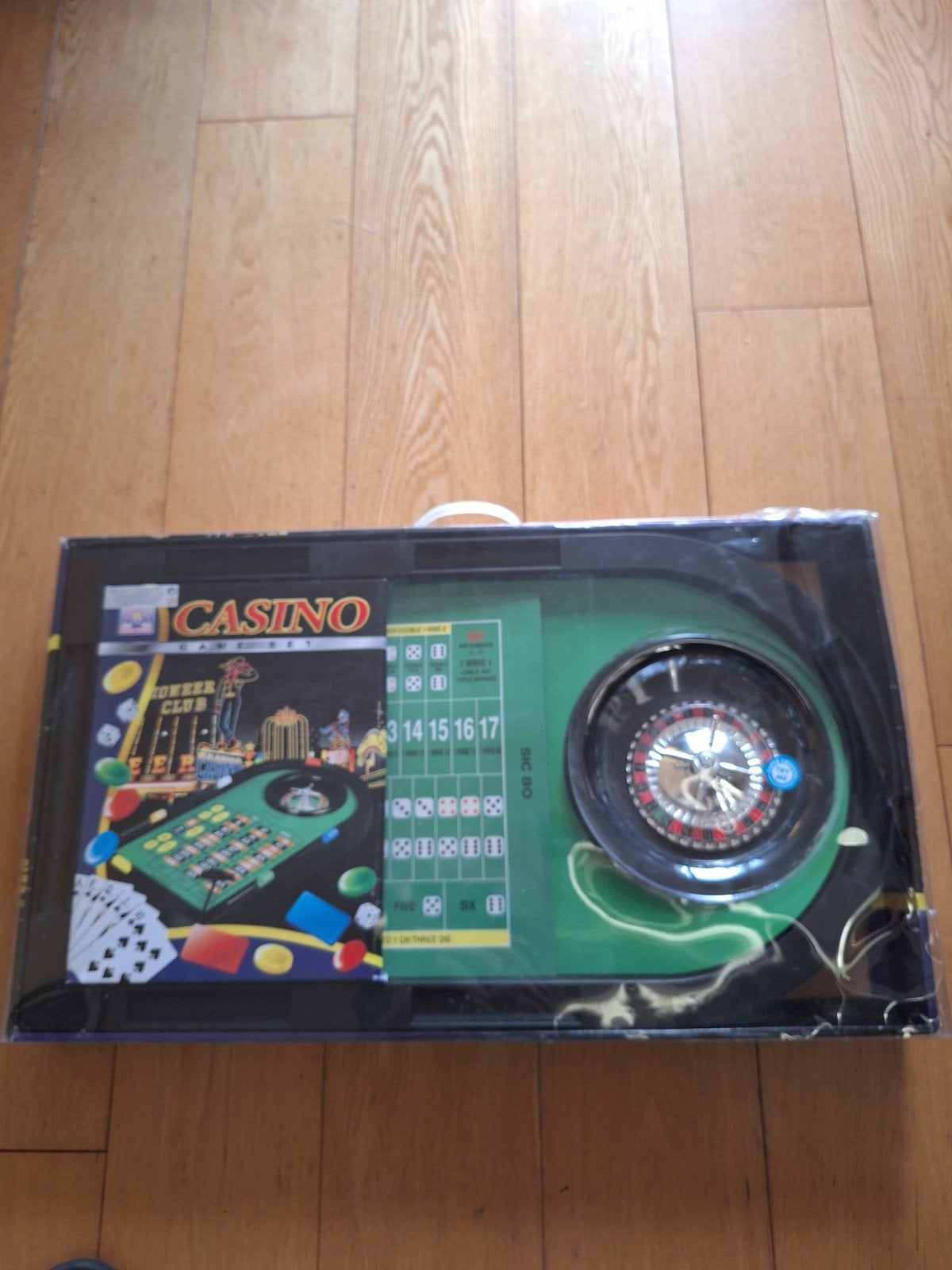 Casino Game Set 7-in-1 - Nieuw in verpakking 73 ×42 cm, Drie of vier spelers, Ophalen, Nieuw