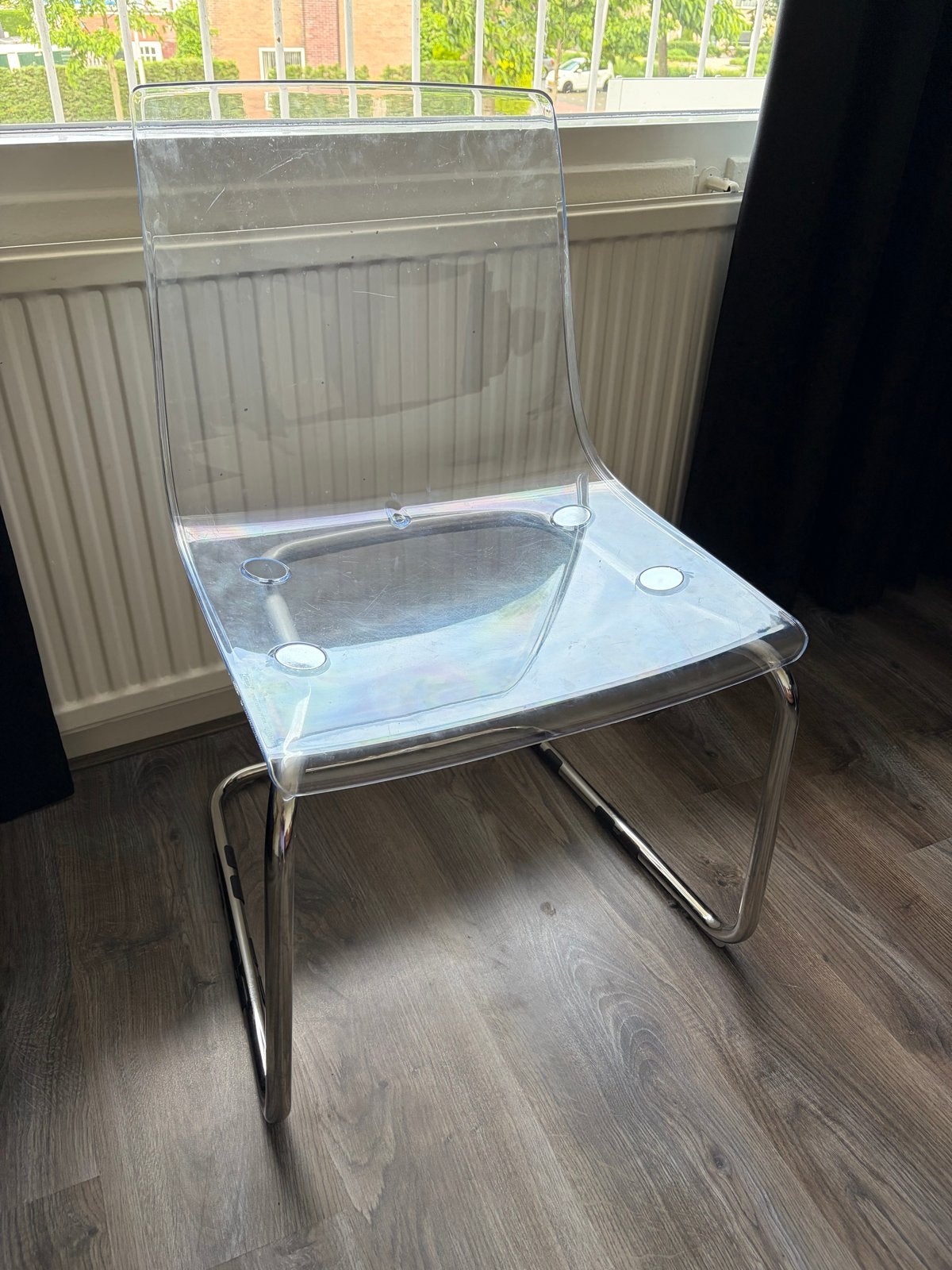 IKEA Tobias Stoel - Carl Öjerstam Design, Ophalen, Kunststof, Gebruikt, Overige kleuren