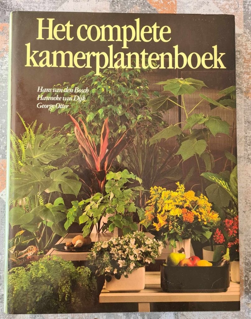 Het complete kamerplantenboek – Hans van den Bosch, Ophalen of Verzenden, Zo goed als nieuw, Kamerplanten
