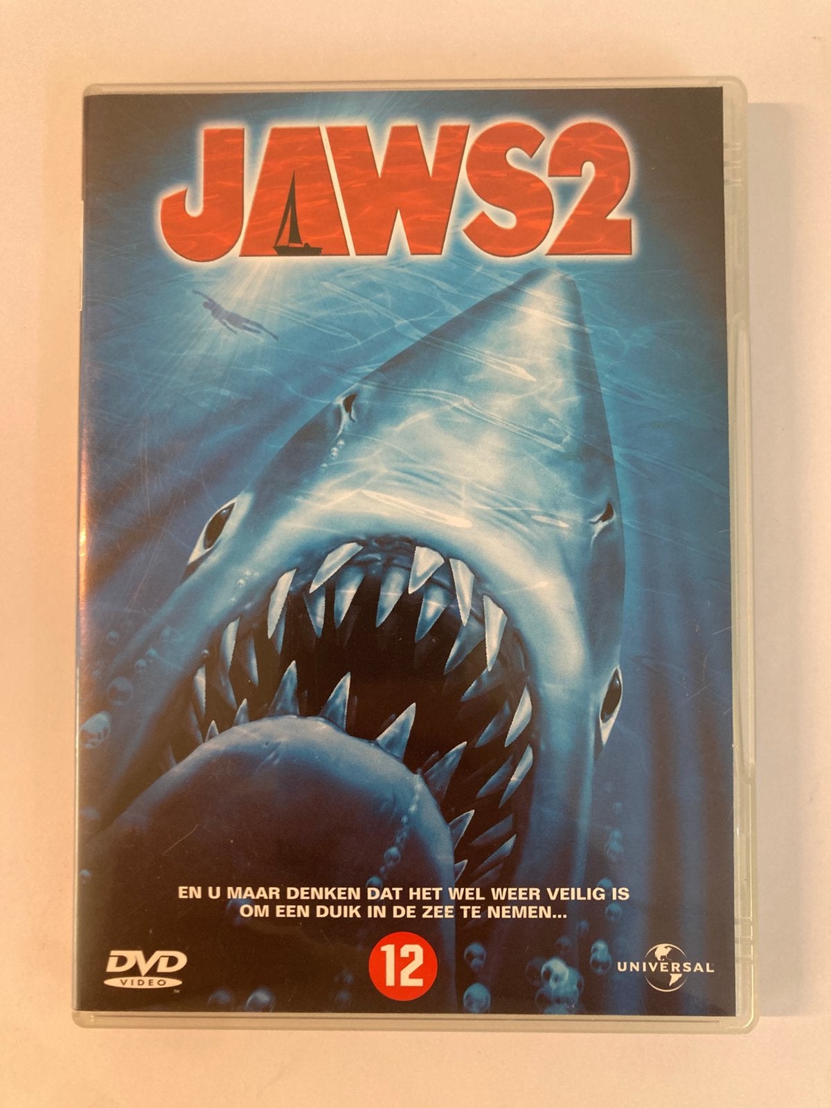 Jaws 2, 1978 / DVD / Jeannot Szwarc, Cd's en Dvd's, Engels, Nederlands, Monsters, Ophalen of Verzenden