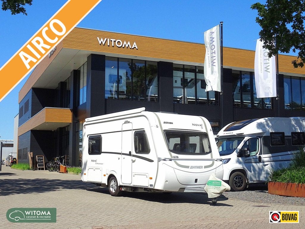 Eriba Nova Light Runner 465 super compleet !, Caravans en Kamperen, Caravans, Standaardzit, Bedrijf, Overige typen, 4 tot 5 meter