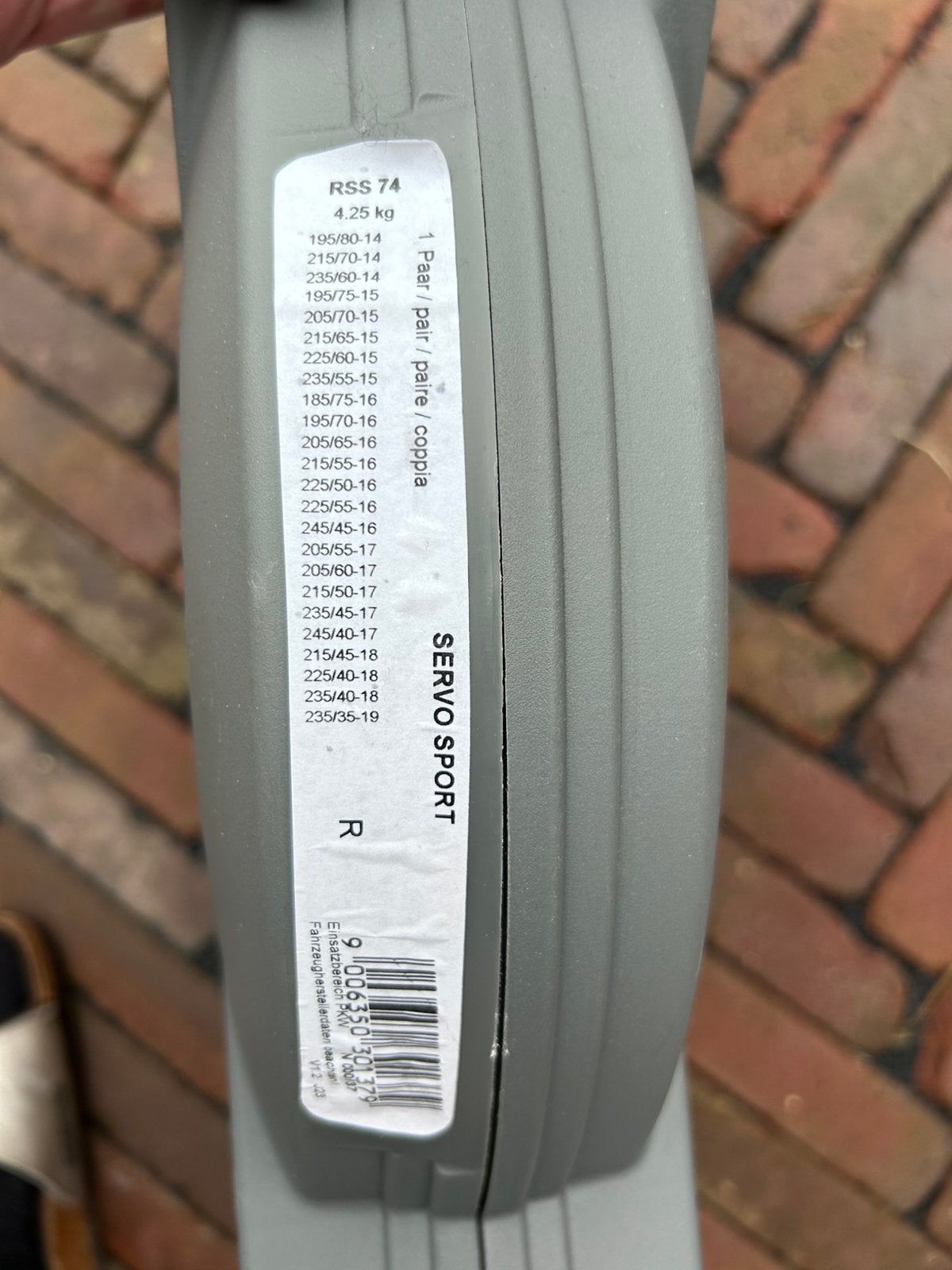 Pewag Servo Sport RSS74 sneeuwkettingen, Auto diversen, Ophalen, Zo goed als nieuw