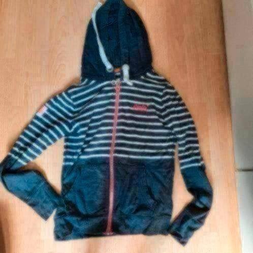 Superdry vest 36, Kleding | Dames, Truien en Vesten, Verzenden, Gedragen, Maat 36 (S), Blauw