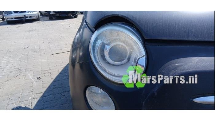 Koplamp rechts van een Fiat 500