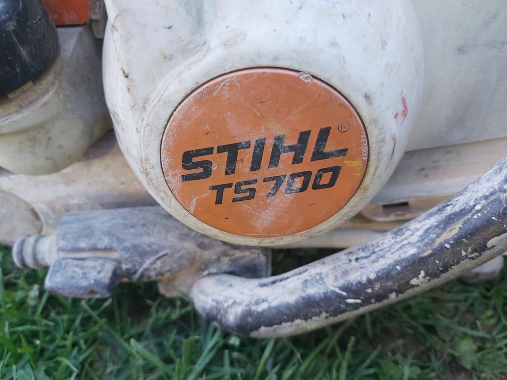 Stihl TS700 doorslijper - opknapper met zaagblad, Stihl, Gebruikt, 70 mm of meer, Overige typen