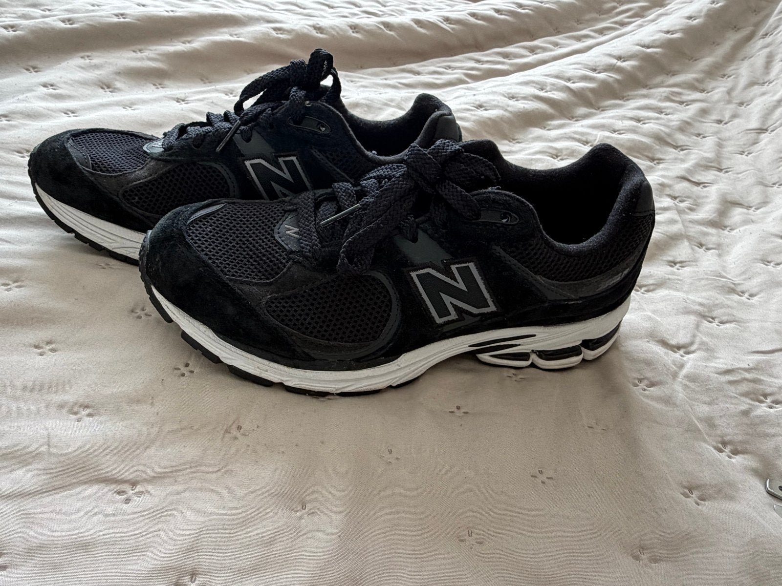 New Balance 2002R Zwarte Sneakers Maat 38, Kleding | Dames, Schoenen, Ophalen of Verzenden, Zo goed als nieuw, Zwart, Sneakers of Gympen