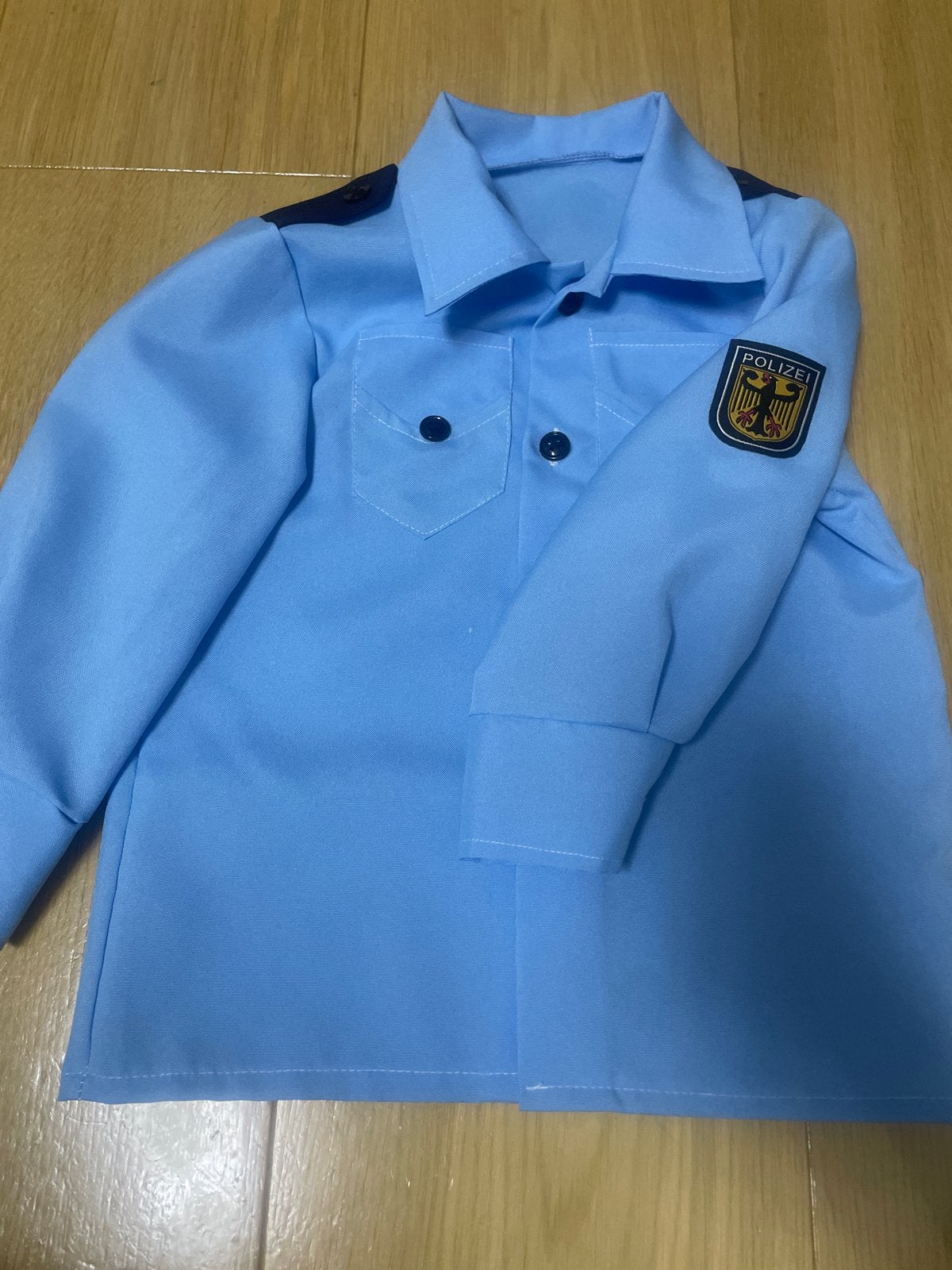 Politie kostuum voor kinderen - Blauw uniform, Ophalen of Verzenden, Gebruikt, 110 t/m 116, Jongen of Meisje
