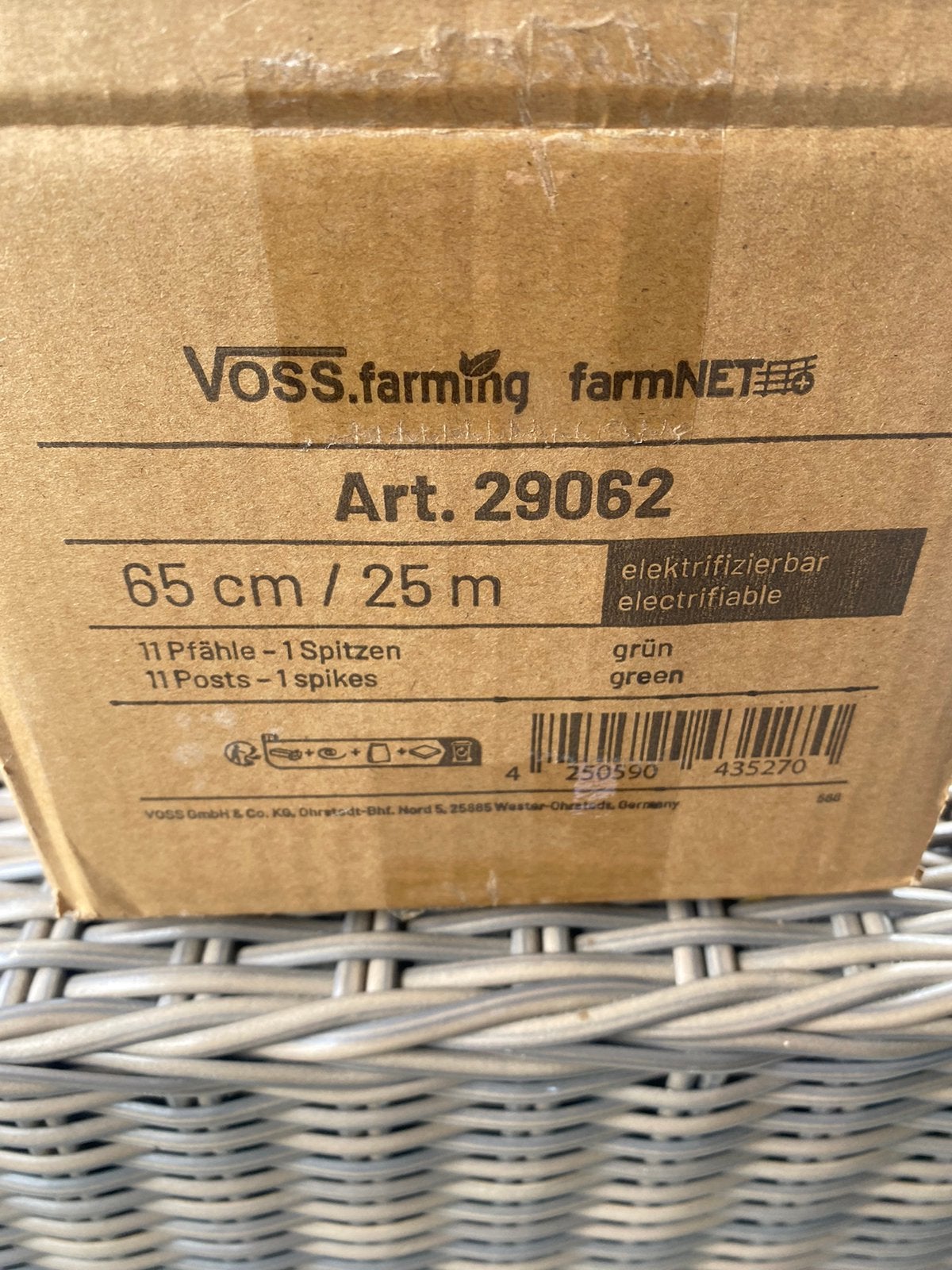 Omheining voor tuin, Ophalen of Verzenden, Zo goed als nieuw, 20 meter of meer