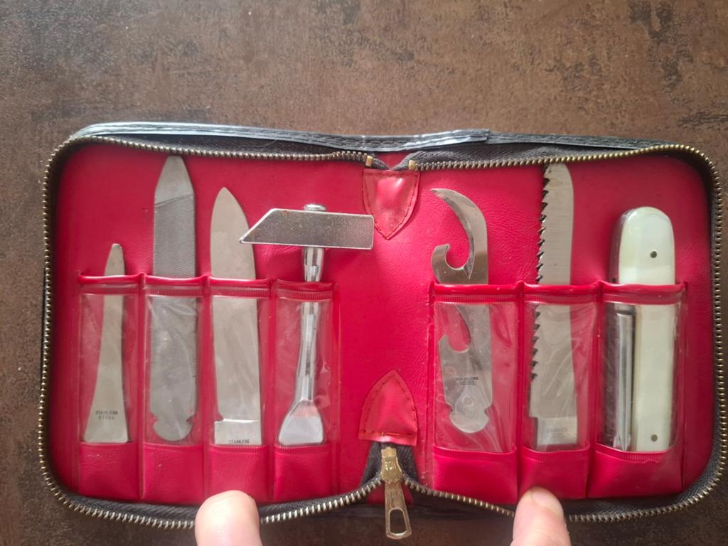 1970's Japanse Multi-tool kit, Ophalen of Verzenden, Zo goed als nieuw, Overige kleuren, Minder dan 80 cm
